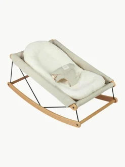 Kissen für Babywippe Growing Green aus Bio-Baumwolle