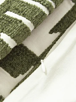Kissenhülle Fran mit Chenille-Stickerei