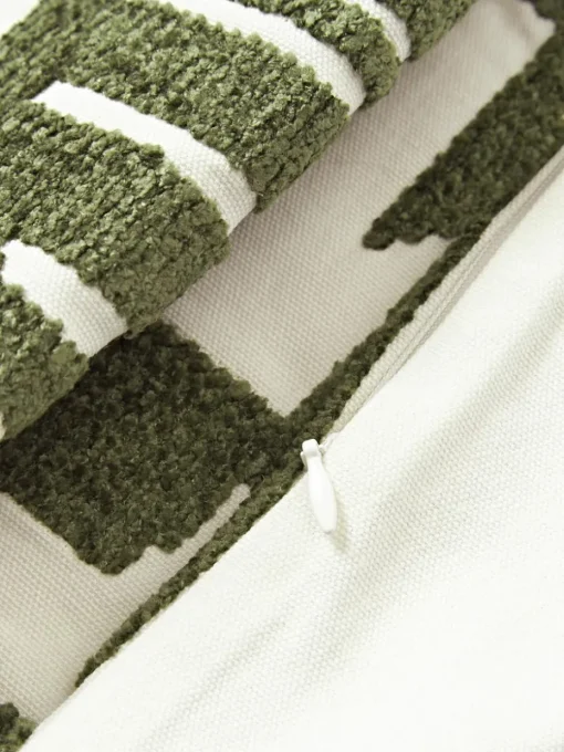 Kissenhülle Fran mit Chenille-Stickerei