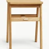 Klappbarer Hocker Angle aus Eichenholz