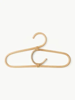 Kleiderbügel Aranya aus Rattan, 4 Stück