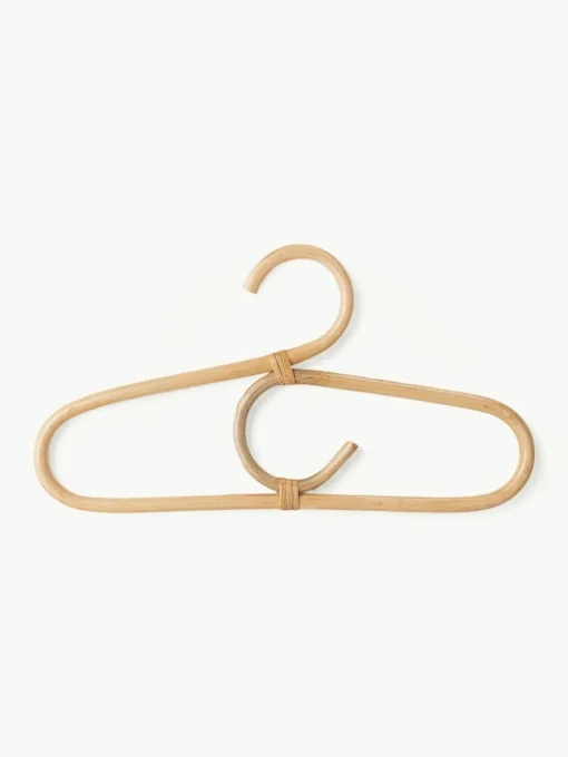 Kleiderbügel Aranya aus Rattan, 4 Stück