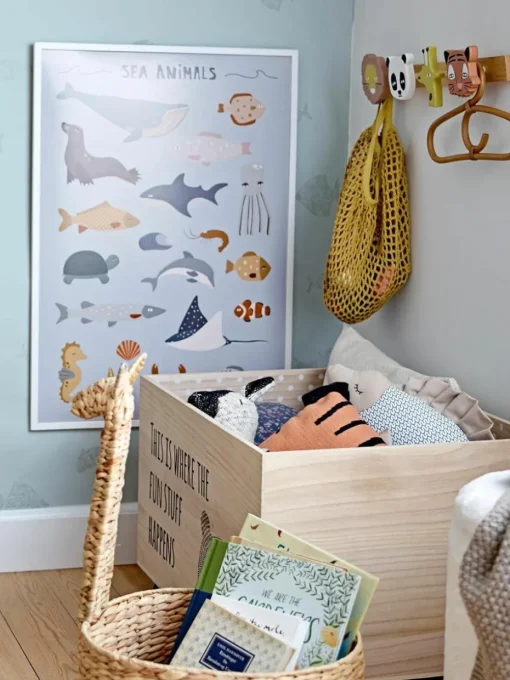 Kleiderbügel Aranya aus Rattan, 4 Stück
