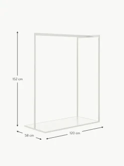 Kleiderstange Pacey mit Marmor-Optik