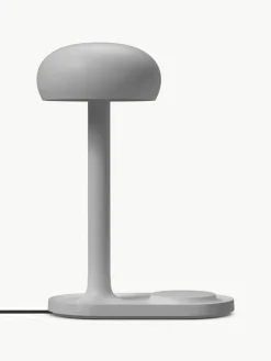 Kleine dimmbare LED-Tischlampe Emendo mit Ladestation