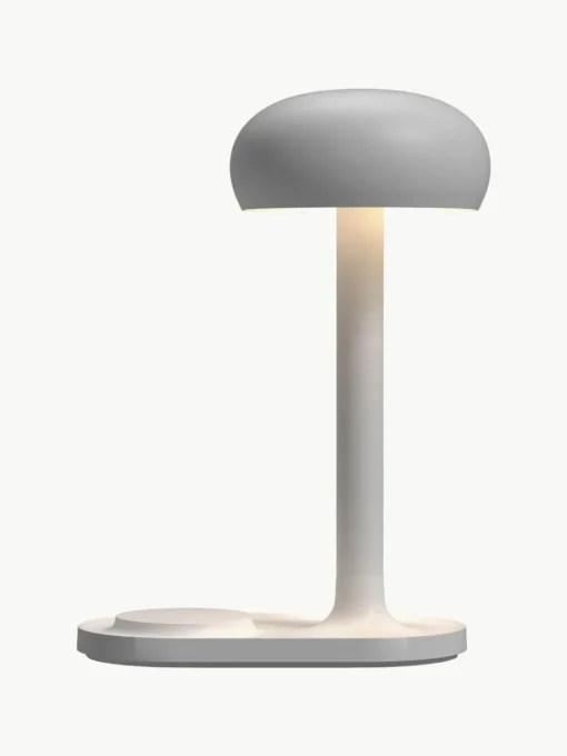 Kleine dimmbare LED-Tischlampe Emendo mit Ladestation