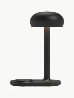 Kleine dimmbare LED-Tischlampe Emendo mit Ladestation