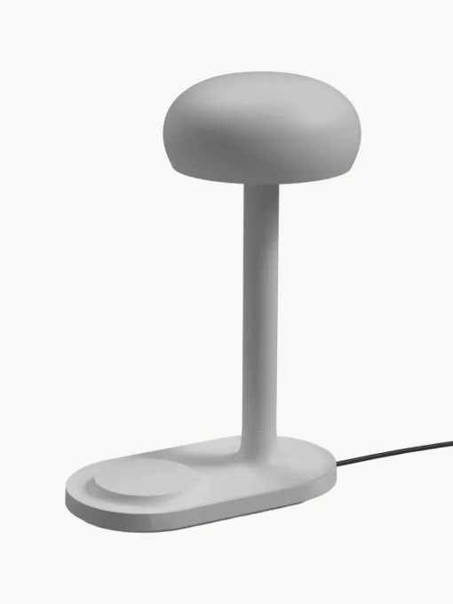 Kleine dimmbare LED-Tischlampe Emendo mit Ladestation
