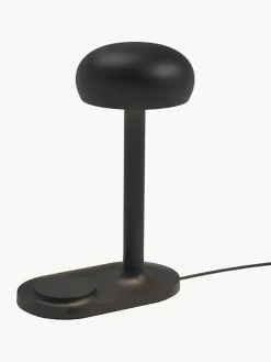 Kleine dimmbare LED-Tischlampe Emendo mit Ladestation