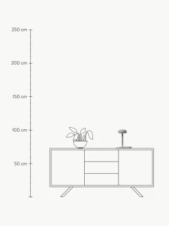 Kleine dimmbare LED-Tischlampe Emendo mit Ladestation