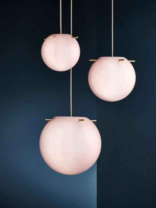 Kleine Glaskugel-Pendelleuchte Koi, in verschiedenen Größen