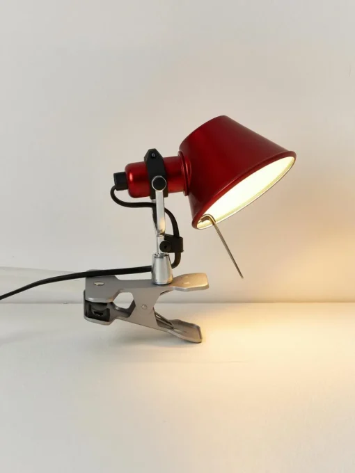 Kleine Klemm-Schreibtischlampe Tolomeo Micro Pinza