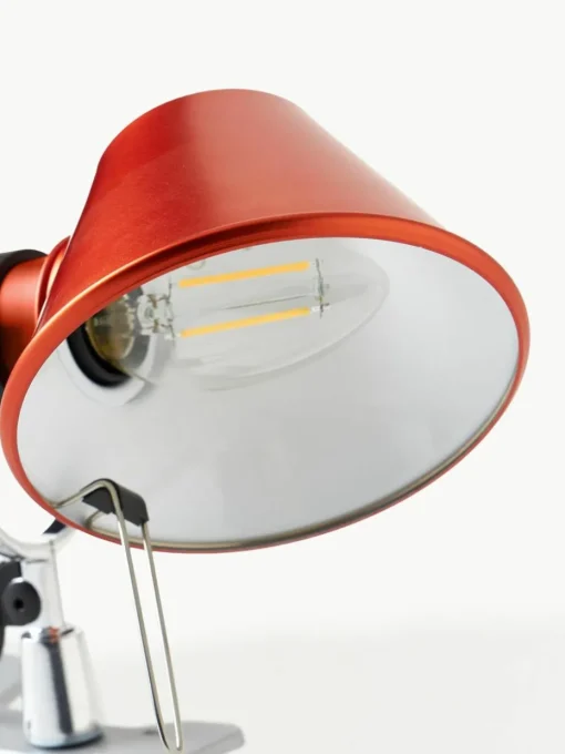 Kleine Klemm-Schreibtischlampe Tolomeo Micro Pinza