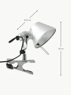 Kleine Klemm-Schreibtischlampe Tolomeo Micro Pinza