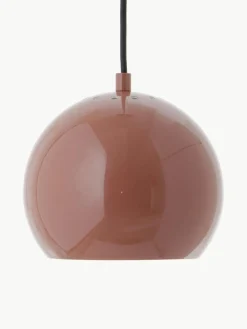 Kleine Kugel-Pendelleuchte Ballbraun