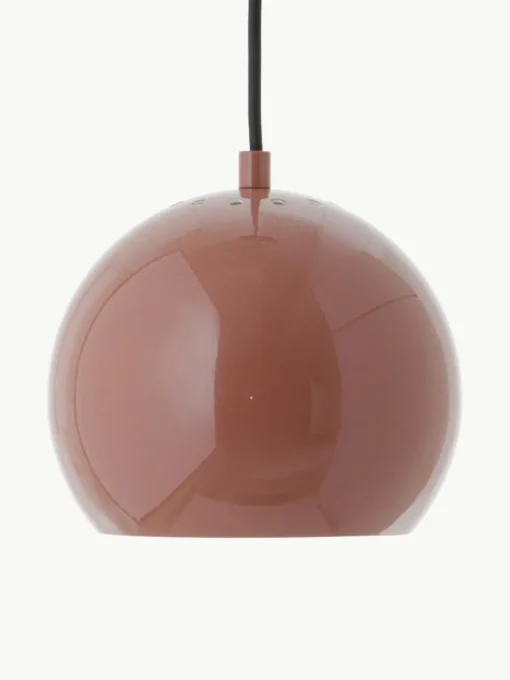 Kleine Kugel-Pendelleuchte Ballbraun
