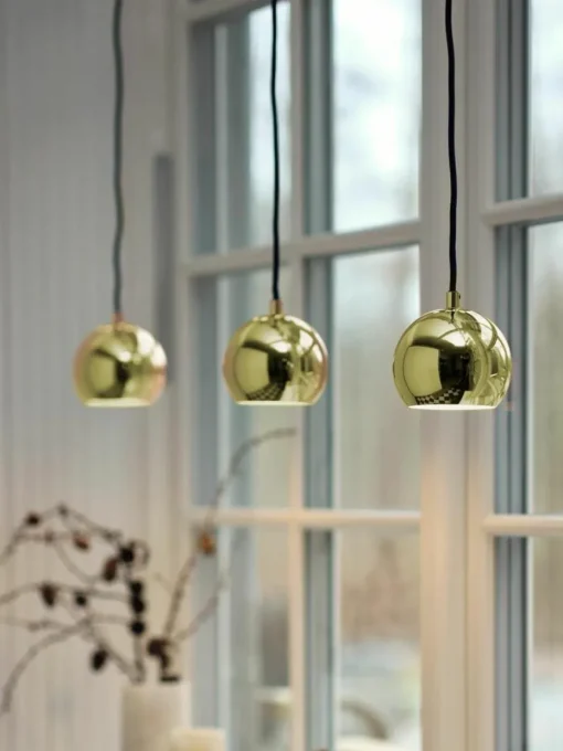 Kleine Kugel-Pendelleuchte Ball
