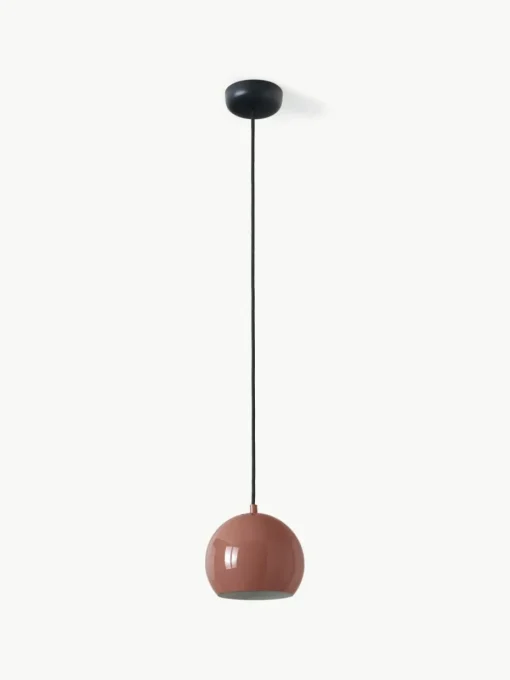 Kleine Kugel-Pendelleuchte Ballbraun