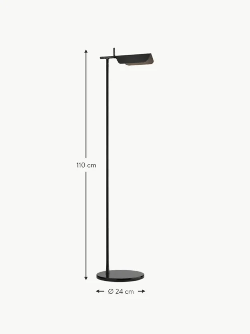 Kleine LED-Leselampe Tab, dimmbar