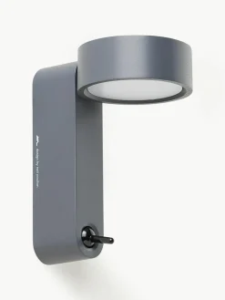 Kleine LED-Wandleuchte Toggle mit verstellbarem Lampenschirm