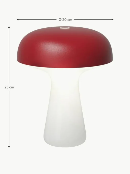 Kleine mobile LED-Außenleuchte My T, dimmbar