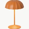 Kleine mobile LED-Außentischlampe Ombrellino, dimmbar