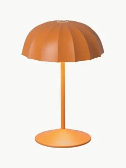 Kleine mobile LED-Außentischlampe Ombrellino, dimmbar