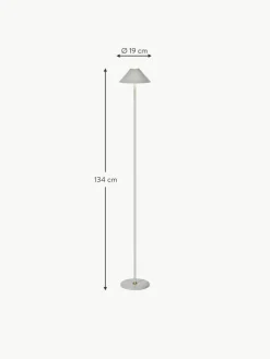 Kleine mobile LED-Stehlampe Hygge, dimmbar