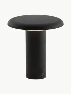 Kleine mobile LED-Tischlampe Takku, dimmbar