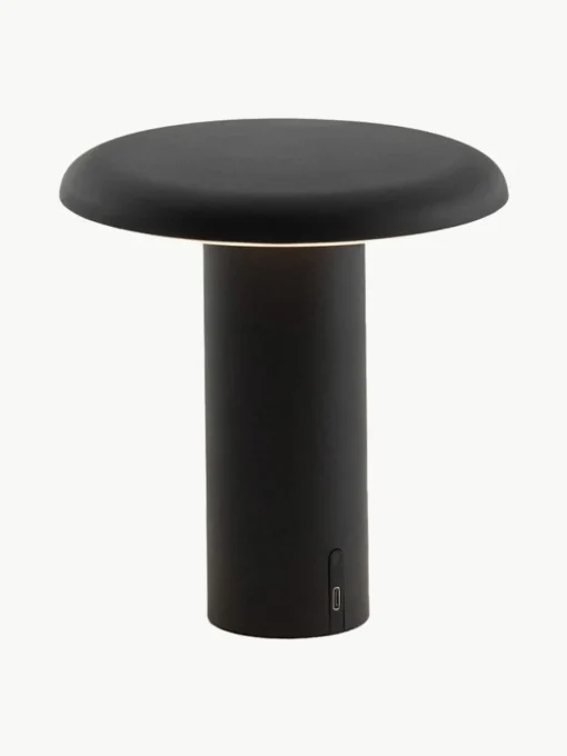 Kleine mobile LED-Tischlampe Takku, dimmbar
