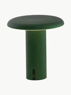 Kleine mobile LED-Tischlampe Takku, dimmbar