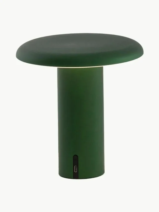 Kleine mobile LED-Tischlampe Takku, dimmbar