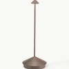 Kleine mobile LED-Tischlampe Pina, dimmbar