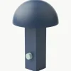 Kleine mobile LED-Tischlampe Hyppolite, dimmbar
