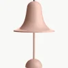 Kleine mobile LED-Tischlampe Pantop, Design Verner Panton