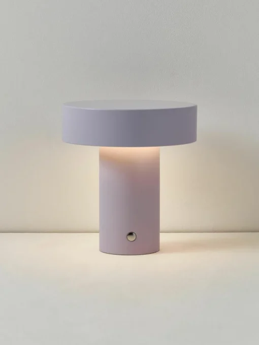 Kleine mobile LED-Tischlampe Kamal, dimmbar