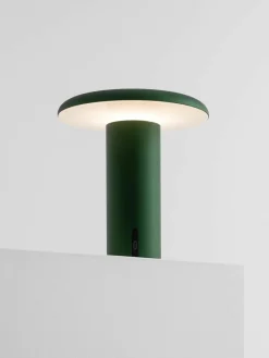 Kleine mobile LED-Tischlampe Takku, dimmbar