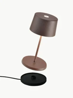 Kleine mobile LED-Tischlampe Olivia Pro, dimmbar