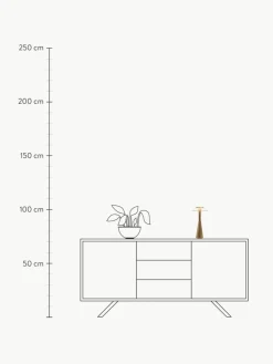 Kleine mobile LED-Tischlampe Space