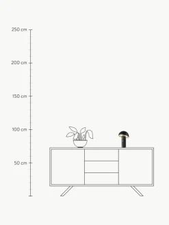 Kleine mobile LED-Tischlampe Svamp, dimmbar