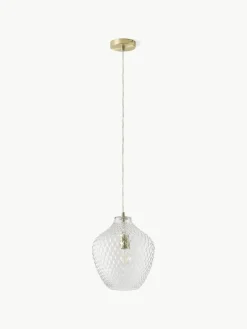 Kleine Pendelleuchte Lee aus Glas