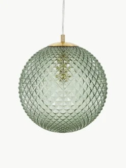 Kleine Pendelleuchte Lorna aus Glas
