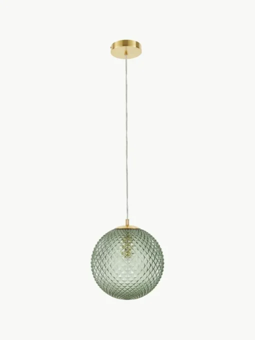 Kleine Pendelleuchte Lorna aus Glas