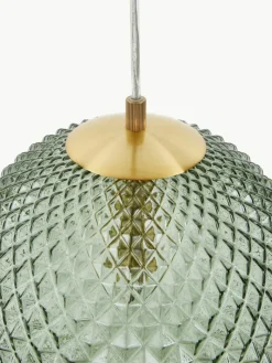 Kleine Pendelleuchte Lorna aus Glas