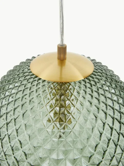 Kleine Pendelleuchte Lorna aus Glas