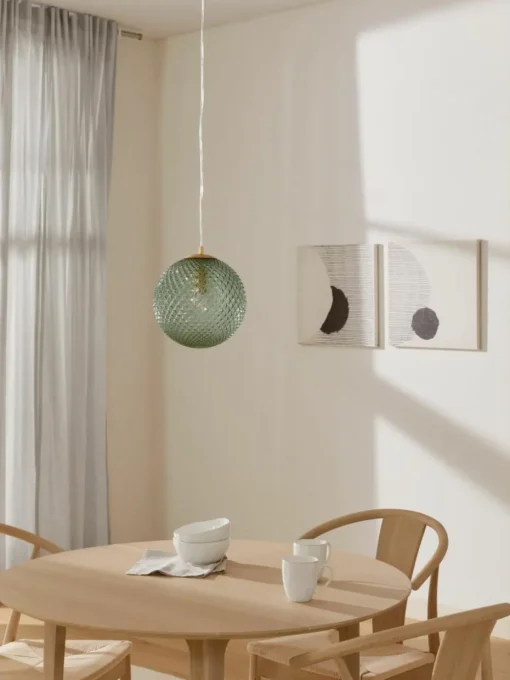 Kleine Pendelleuchte Lorna aus Glas