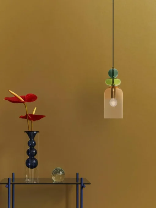 Kleine Pendelleuchte Murano