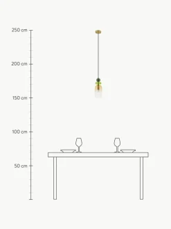 Kleine Pendelleuchte Murano