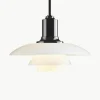 Kleine Pendelleuchte PH 2/1, mundgeblasen