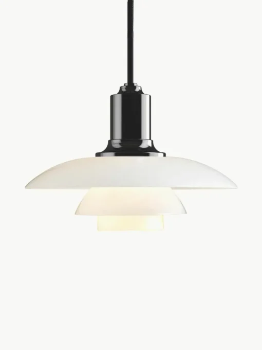 Kleine Pendelleuchte PH 2/1, mundgeblasen